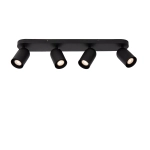 PUNCH spot sufitowy 4xGU10 czarny 13958/04/30 Lucide - zdjęcie produktu