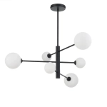 kinkiecik.pl Dorado 6 wisząca czarna LP-002/6P BK Light Prestige
