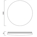 Lampa sufitowa Mantra Zero II 5941MA - zdjęcie dodatkowe 1