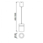 Lampa wisząca Mantra Aruba 5622MA - zdjęcie dodatkowe 2