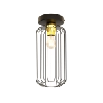 Lampa sufitowa BARN 1 BL GOLD 1366/1 EMIBIG Lighting - zdjęcie produktu