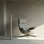 Lampa podłogowa Pure-lines Drewno/antracyt 451-79 Paul Neuhaus - zdjęcie dodatkowe 1