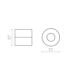 Plafon JUNIPER R14216 Rendl light studio