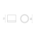 Plafon MEMA R14222 Rendl light studio