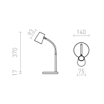 Lampa stołowa VERINA R14285 Rendl light studio