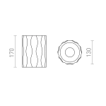 Plafon ANGELINA R14461 Rendl light studio