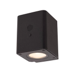 RAMIN Kinkiet zewnętrzny solarny LED 1x1W 2850K/3150K IP65 Czujnik ruchu czarny 15818/01/30 Lucide - zdjęcie produktu