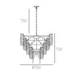 Lampa wisząca PALERMO P21473WH CosmoLight - zdjęcie dodatkowe 4