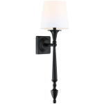 Kinkiet AUSTIN W01296BK-WH CosmoLight - zdjęcie dodatkowe 2