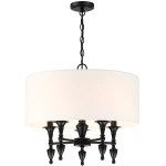 Lampa wisząca AUSTIN P05203BK-WH CosmoLight - zdjęcie produktu