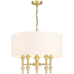 Lampa wisząca AUSTIN P05197BR-WH CosmoLight - zdjęcie produktu