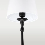 Lampa stołowa AUSTIN T01241BK-WH CosmoLight - zdjęcie dodatkowe 3