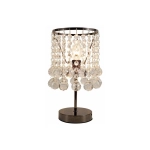 kinkiecik.pl London crystal - lampka 1pł czarny chrom 527701-29 REALITY