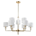 Lampa wisząca SUTTON P09378AU-WH CosmoLight - zdjęcie dodatkowe 1