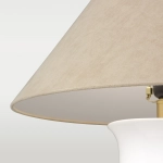 Lampa stołowa MONROE T01869BR-WH CosmoLight - zdjęcie dodatkowe 2