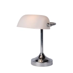 BANKER Lampa stołowa 1xE14 Chrome 17504/01/11 Lucide - zdjęcie produktu
