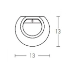 180021 WALL LIGHT CONCRETE 1XG9 Zambelis Lights