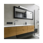 180041-B WALL LIGHT 16W 3000K BLACK IP44 Zambelis Lights