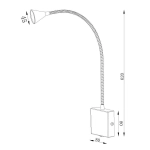 BUDDY Kinkiet LED 1x3W 4000K biały 18293/03/31 Lucide - zdjęcie dodatkowe 4
