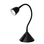 MILO Lampka biurkowa D 12,8 cm LED 1x3,2W 3000K czarny 18673/03/30 Lucide - zdjęcie produktu