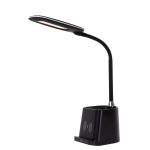 PENNY Lampa biurkowa LED Przym. 1x4,7W 3000K Z ładowarką bezprzewodową Czarny 18674/06/30 Lucide - zdjęcie produktu