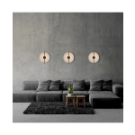 1910 SCONCE LED 13W 3000K SANDY BLACK - WHITE MATT Zambelis Lights