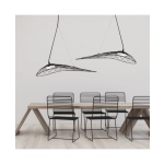 1975 PENDANT LIGHT LED 10W 3000K BLACK Zambelis Lights