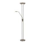 CHAMPION-LED Lampa podłogowa LED Dim. 3000K Satin Chrome 19792/24/12 Lucide - zdjęcie dodatkowe 3