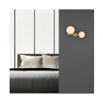 1995 SCONCE 1XE14/1XG9 GOLD Zambelis Lights