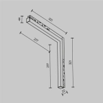 Lampa szynowa Basis Angle Exility 2700-6000K 24W 120° Dim Smart TR102-24W-DS-W Maytoni - zdjęcie dodatkowe 4