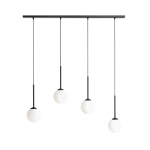 LAMPA WISZĄCA BOSSO 4 CZARNY 1087L1 ALDEX - zdjęcie produktu