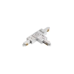 1F T łącznik prawy srebrno-szara z opcja zasilania 230V R12277 Rendl light studio