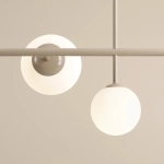 DIONE 6 BEIGE 1092K17 Nowoczesna lampa wisząca #colours Aldex - zdjęcie dodatkowe 2