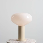 LAMPKA BIURKOWA FLO CREAM M (opal glass) 7000B9_M Aldex - zdjęcie dodatkowe 2
