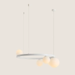 Lampa wisząca GARDA 5 RING BIAŁY 1099F_R Aldex - zdjęcie dodatkowe 1