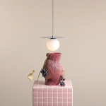 Lampa wisząca LOOP DUSTY BLUE S 1125G16_S Aldex - zdjęcie dodatkowe 3