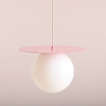 Lampa wisząca LOOP BABY PINK L 1125G18_L Aldex - zdjęcie dodatkowe 3