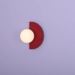 Lampa ścienna LOOP WALL RED WINE 1125C15 Aldex - zdjęcie produktu