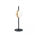2004 TABLE LIGHT 8W ALUMINIUM - METAL - ACRYLIC, BLACK - GOLD FOR INTERIOR SPACES Zambelis Lights