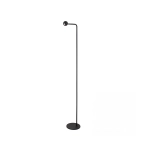 20109 FLOOR LAMP 5W 3000K ALUMINIUM & METAL SANDY BLACK PORTABLE FLOOR LIGHTS FOR INDOOR SPACES Zambelis Lights