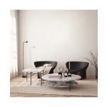 20109 FLOOR LAMP 5W 3000K ALUMINIUM & METAL SANDY BLACK PORTABLE FLOOR LIGHTS FOR INDOOR SPACES Zambelis Lights
