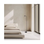 20109 FLOOR LAMP 5W 3000K ALUMINIUM & METAL SANDY BLACK PORTABLE FLOOR LIGHTS FOR INDOOR SPACES Zambelis Lights
