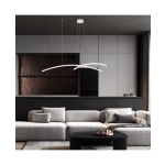20129 LED PENDANT LIGHT 41W 3000K ALUMINΙUM & ACRYLIC WHITE Zambelis Lights