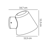 Kinkiet Aleria 2019131035 IP44 Nordlux