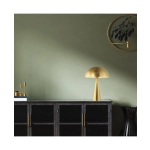 20211 TABLE LAMP E27 MAX 25W IRON MATERIAL GOLD MATTE ON/OFF SWITCH Zambelis Lights