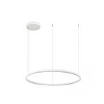 20265 84W LED PENDANT LIGHT 83W 3000K ALUMINIUM & ACRYLIC WHITE Zambelis Lights