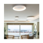 2057 CEILING LIGHT 55W 3000K ALUMINIUM & ACRYLIC SANDY WHITE Zambelis Lights