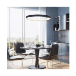 2060 PENDANT LIGHT 60W 3000K ALUMINUM & ACRYLIC SANDY BLACK FOR INDOOR SPACES Zambelis Lights