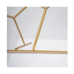 2071 CEILING LIGHT 49W 3000K ALUMINUM & SILICON GOLD MATT Zambelis Lights