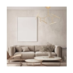 2071 CEILING LIGHT 49W 3000K ALUMINUM & SILICON GOLD MATT Zambelis Lights